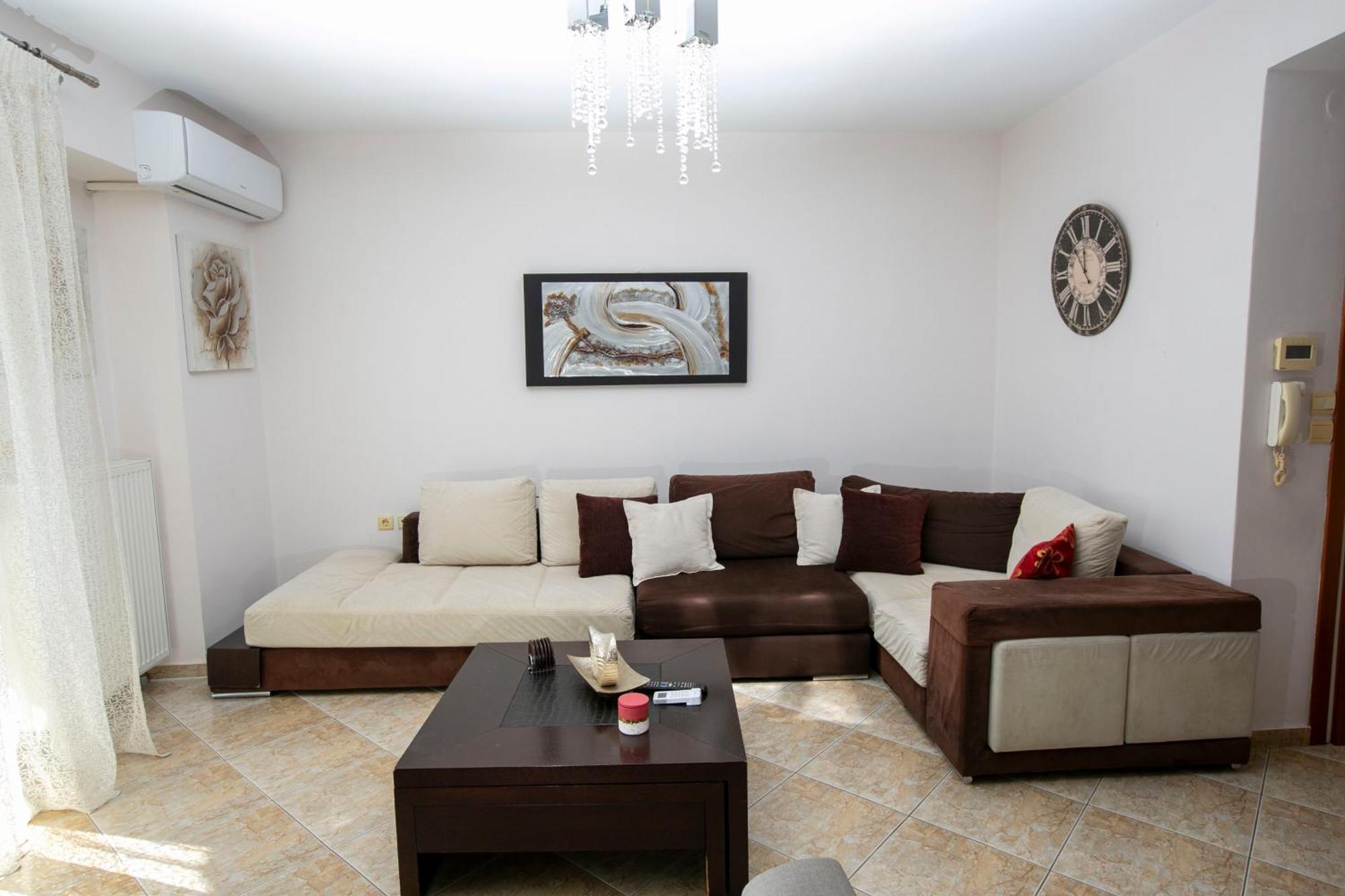 Blue Sky Appartment Kavala Bagian luar foto